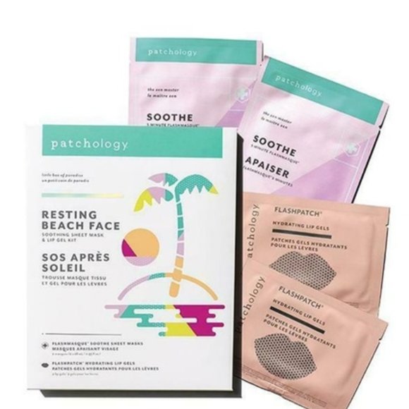 Sephora Other - NIB PATCHOLOGY RESTING BEACH FACE MASK AND LIP KIT